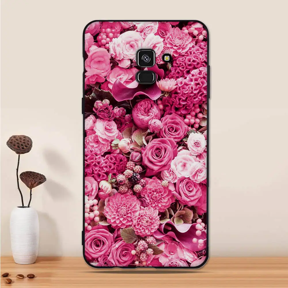 Мягкий чехол из ТПУ для Samsung Galaxy A8 Plus A 8 + 2018 силиконовый телефона с