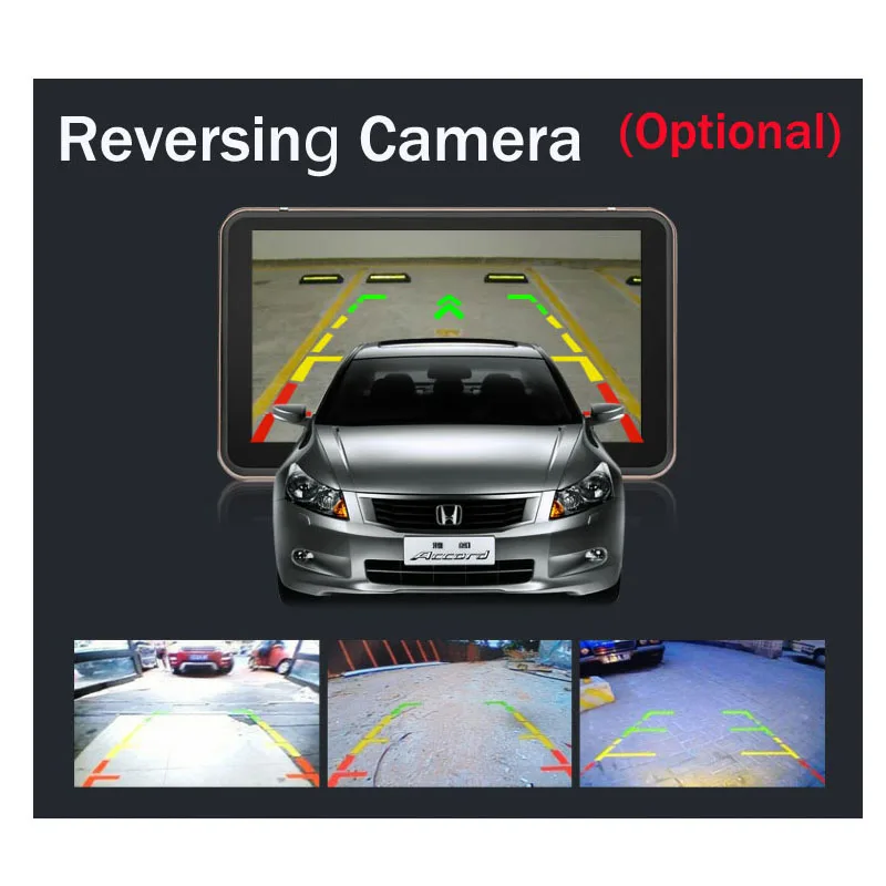 7 &quotWi-Fi автомобильный dvr камера gps навигация Dashcam Android 4 видео рекордер Bluetooth