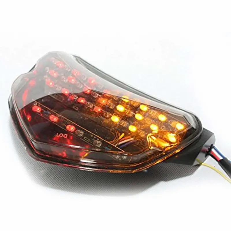 

Smoke Motorcycle Tail Light Integrated with Turn Signals LED for 2004-2005 Suzuki GSXR 600 750