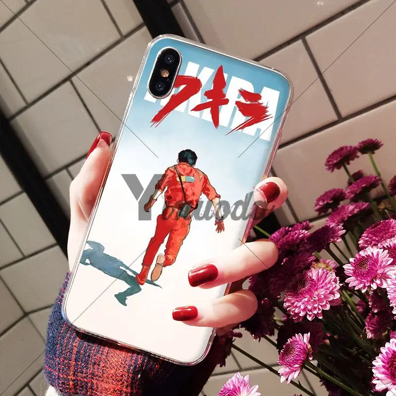 Японский аниме Akira 1988 пленка смарт-чехол прозрачный мягкий чехол для телефона Apple