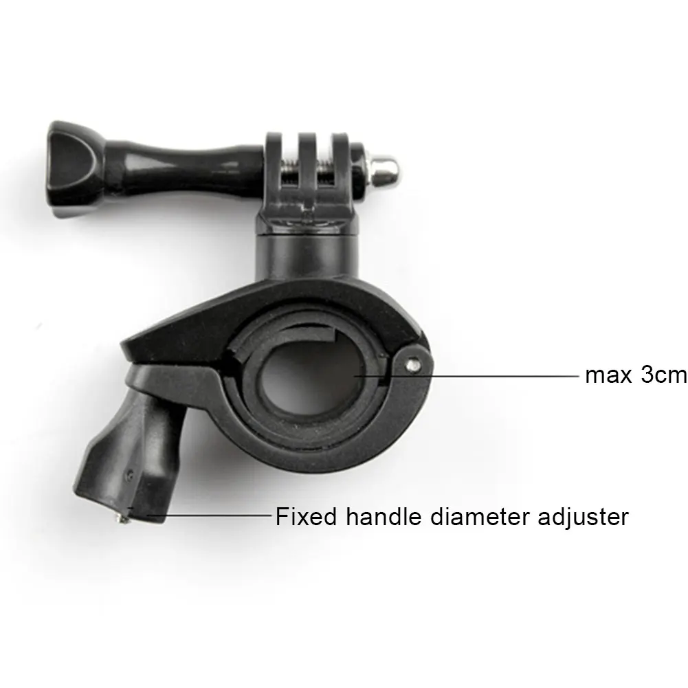 Портативный кронштейн с зажимом для мотоцикла аксессуары камеры верховой езды
