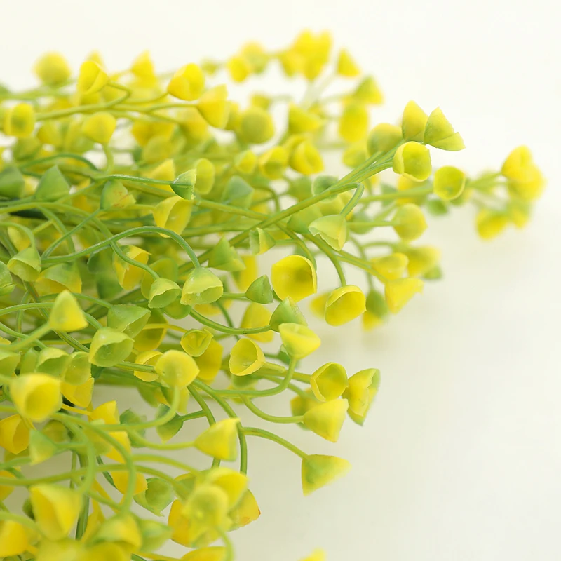 DIY Artificial small bowl flower water grass Gypsophila fake plastic plant flower for wedding family party decor Potted plant