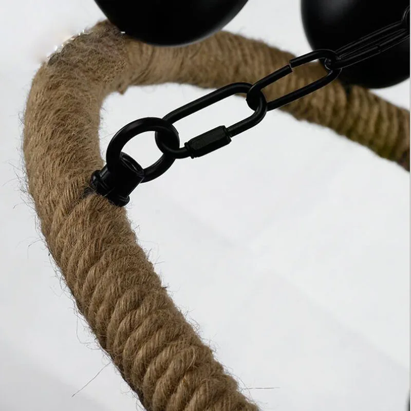 Американские ретро светильники для гостиной скандинавский железный светильник