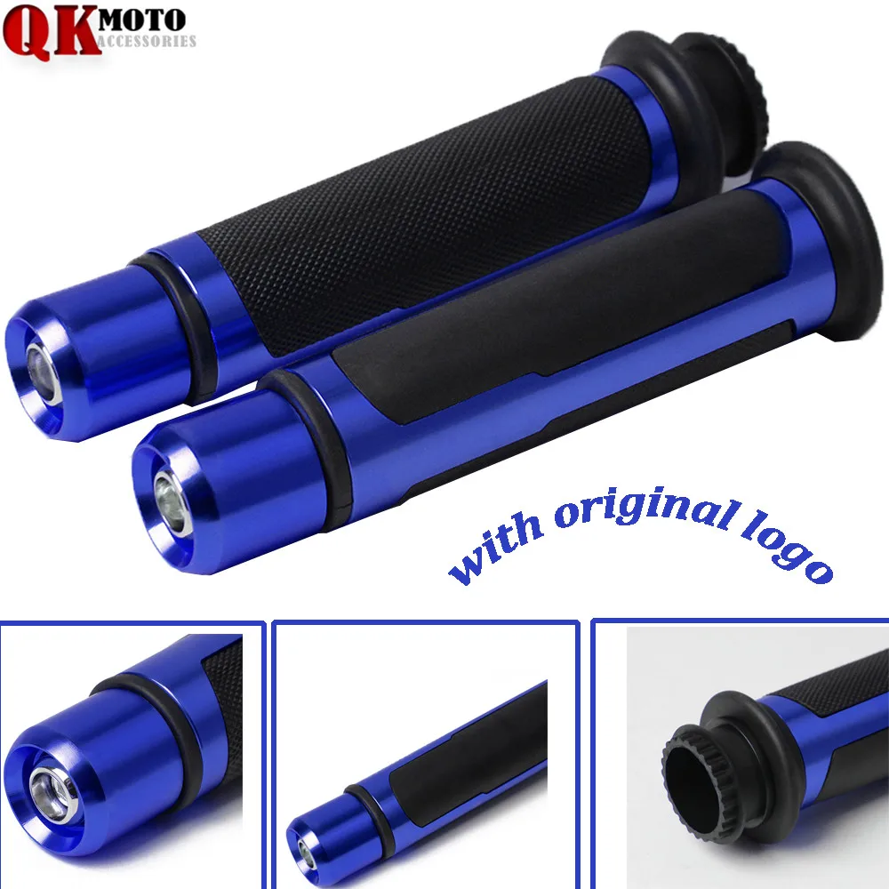 R QIANKONG 7/8 'དྷ мм Руль двигателя резиновые ручки для Yamaha YZF600R YZF R125 R25 R3 R6 R1 YBR125 MT 03 25