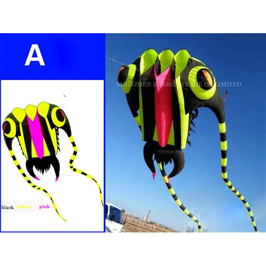 1PC 40 sqm Trilobite Kite Outdoor Sport Dolphins Kites Easy to Fly Frameless flying toys soft kite show Lifter | Спорт и развлечения