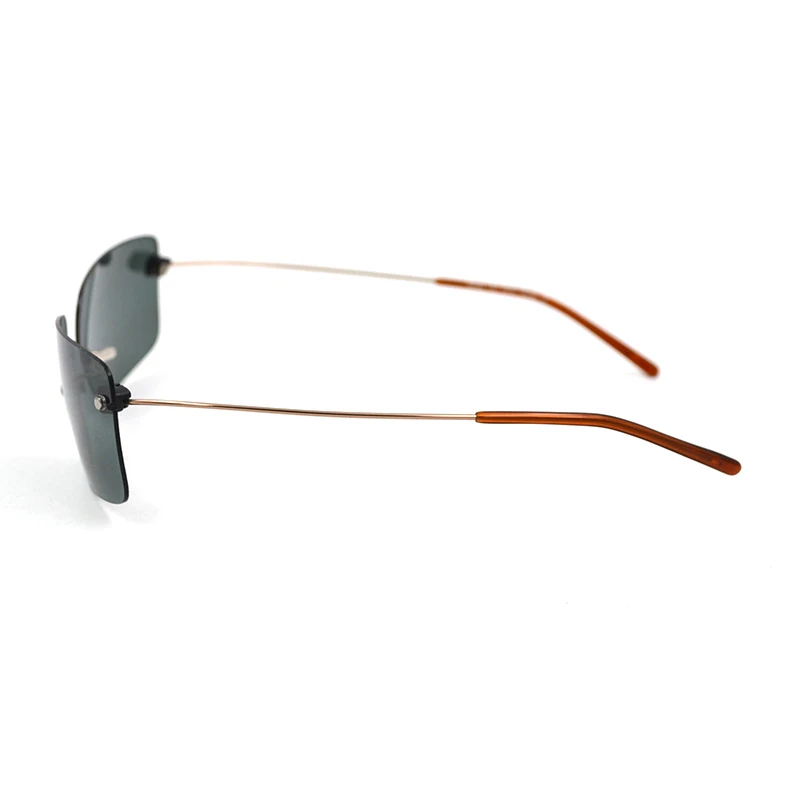 Мужские Складные поляризационные солнцезащитные очки Gafas Oculos masculino без оправы с