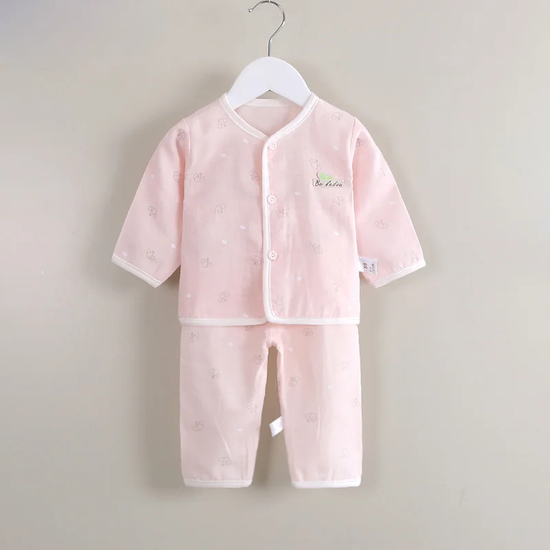 Летний детский муслиновый ночной халат с поясом комплект одежды унисекс круглым