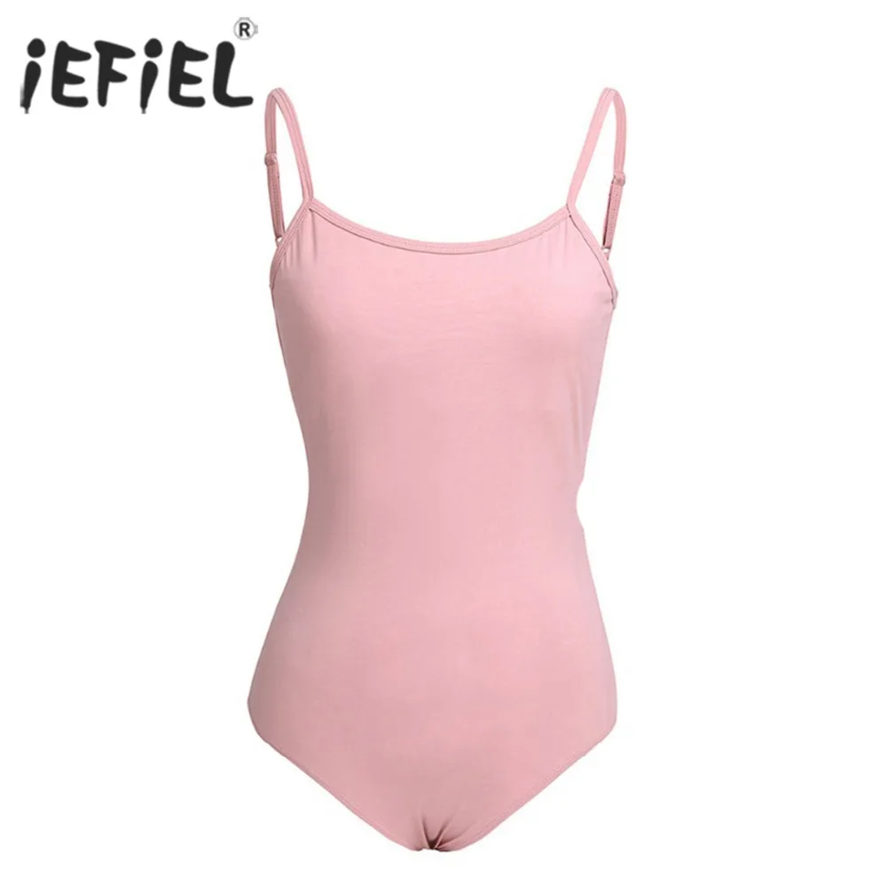 

Купальник iEFiEL женский эластичный на тонких лямках, гимнастический, балетное платье-пачка для взрослых, боди для танцовщицы
