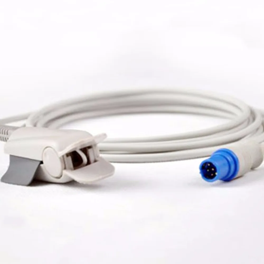 

Compatible with Siemens Drager 7 pins adult clip spo2 sensor, Compatible with: Siemens/Drager:SC6002XL,7000, SC8000,SC9000XL