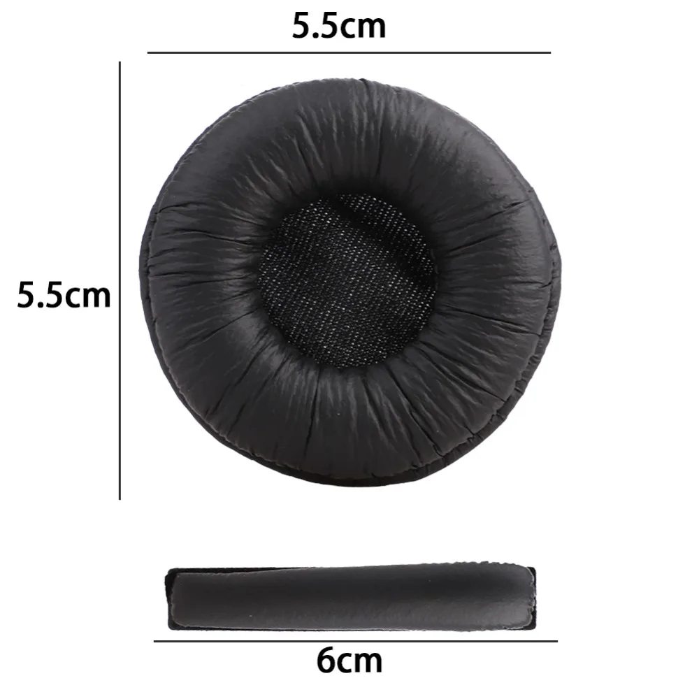 

1 Pair Earphone Ear Pads w/Headband Cushions for Sennheiser PX100 PX200 Audio Video Earphone Accessories High Quality Earpads