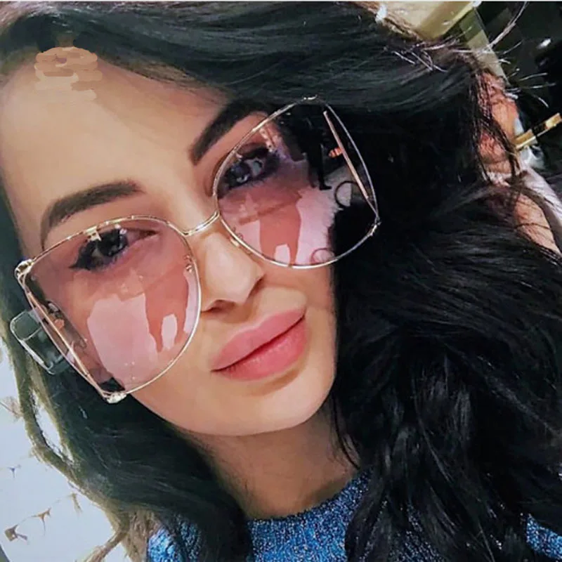 Элитный бренд кошачий глаз Для женщин очки Перл украшения ногу модные квадратные