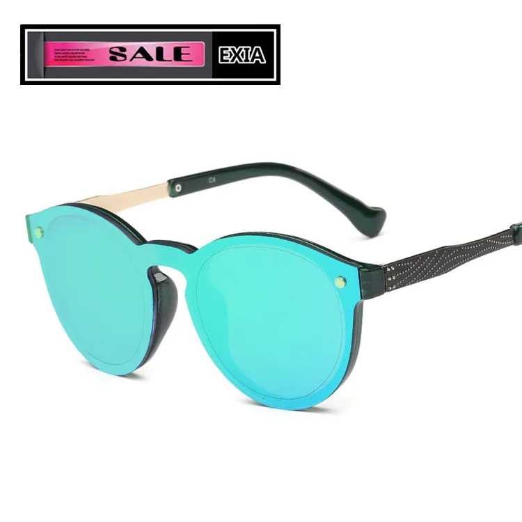 K Gold Зеркало Линзы женская Мода Trency Очки EXIA KD 0815 Серии|mirrored lenses|f sunglassesfashion sunglasses |