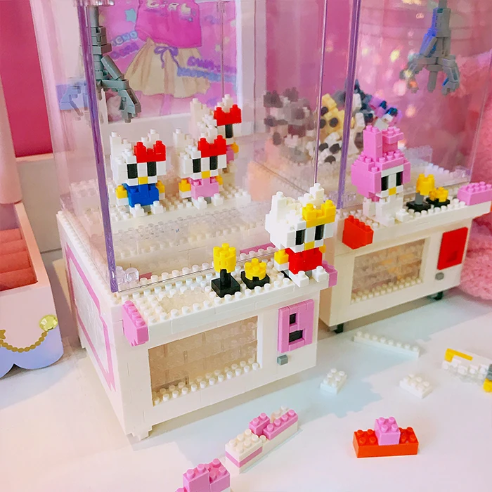 Мини строительный блок Love Miniature сделай сам алмазная сборка папка с игрушками