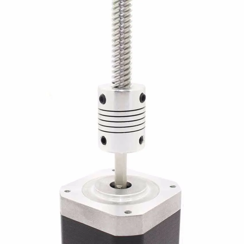 Винт ходовой диаметр 8 мм расстояние винта 2 резьба 12 длина 100 трапециевидный винт