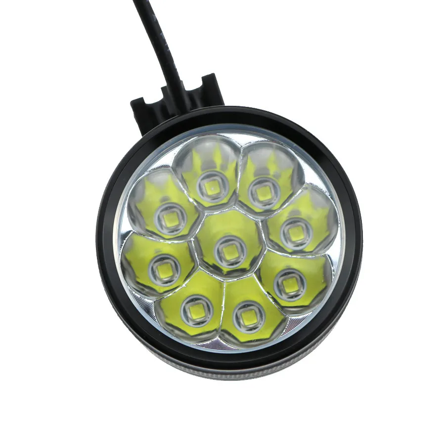 Фонарь для велосипеда 9L2/9 xCree XM L2 3 режима 18000 люмен велосипедный передний фонарь с