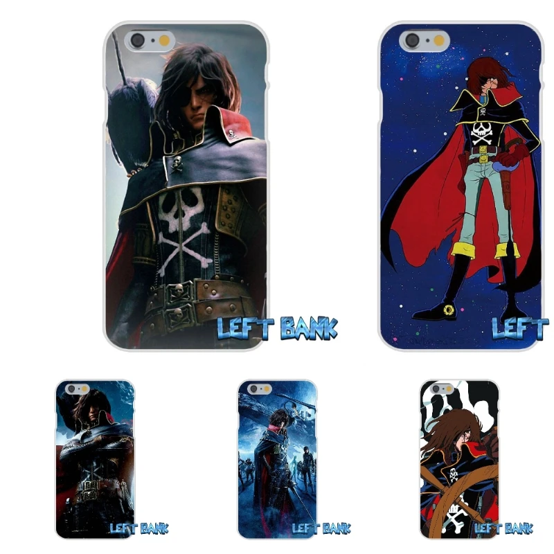 Космический пиратский капитан харлок Мягкий Силиконовый ТПУ Прозрачный чехол