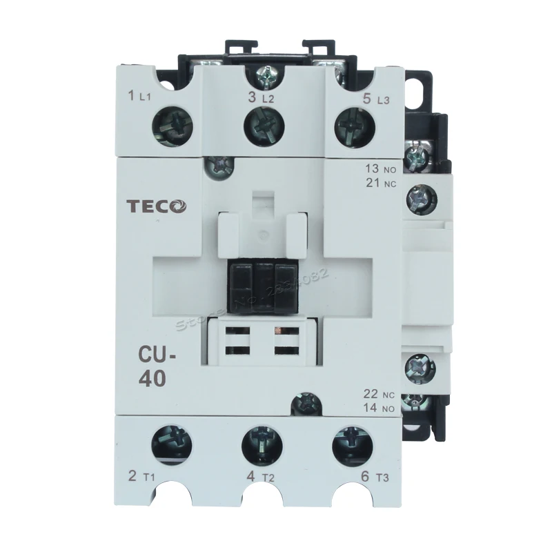 40A 50/60 Гц Ui1000V контактор переменного тока AC24V 380V 220V 110V напряжение катушки CU 40 3NO1NO1NC