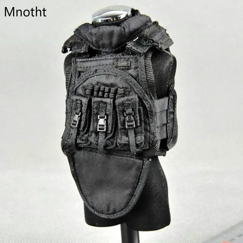 

Luckytoy 1/6 Black Tactical Vest Accessories Fit For 1/6 Solider Dolls L50