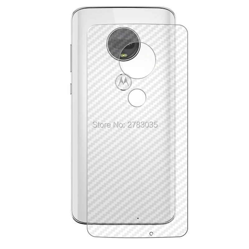 1 комплект = мягкая задняя пленка из углеродного волокна для Motorola Moto G7 6 2 дюйма +