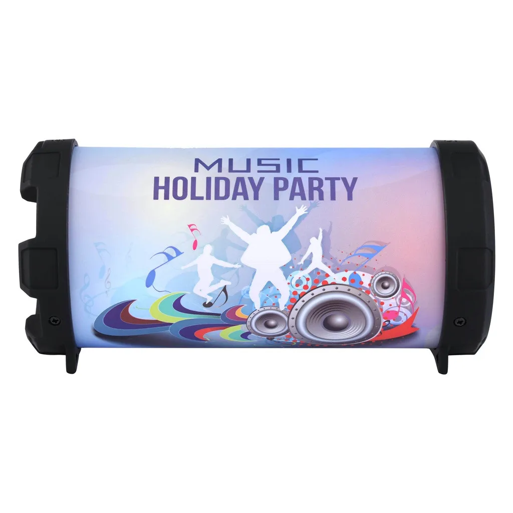 Портативный беспроводной мини-динамик VOBERRY USB fm-радио Mp3 Bluetooth светодиодный