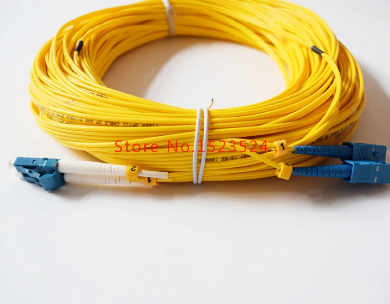 30 м LC/UPC для SC/UPC LC-SC волоконно-оптический патч-корд дуплексный волоконный