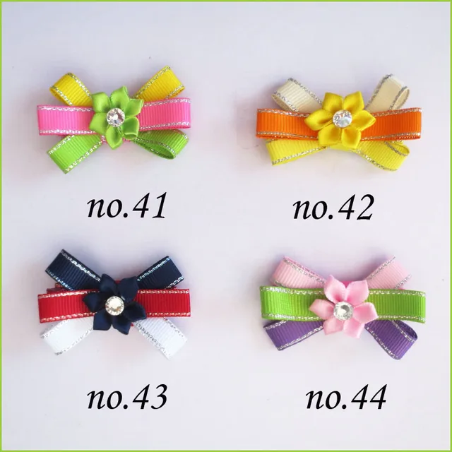 1000 BLESSING Good Girl 2.5" Wing Hair Bow Clip Unicorn Accessories Wholesale 