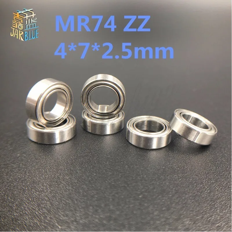 Реальная съемка MR74 Высокое качество 50 шт. 4*7*2 5 мини шарикоподшипники Бесплатная