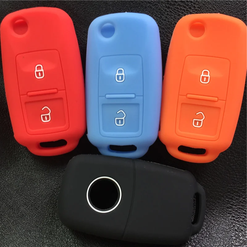 Чехол для автомобильного ключа ZAD силиконовый резиновый чехол seat ibiza leon toledo с 2