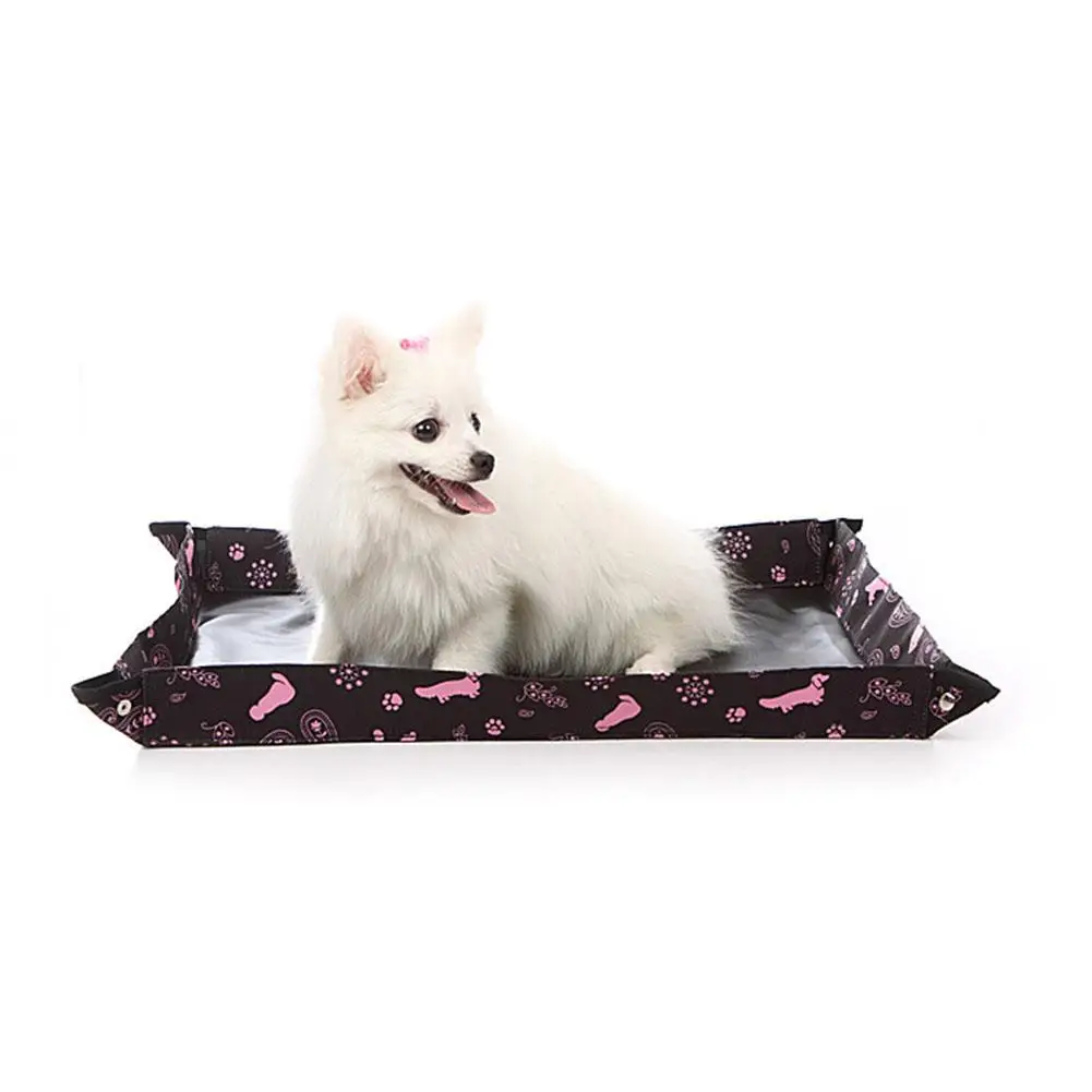 LumiParty Foldable Pet Toilet Oxford Cloth Waterproof Fabric Dogs& Cats Toilet Training Pads Pet Bathroom-30