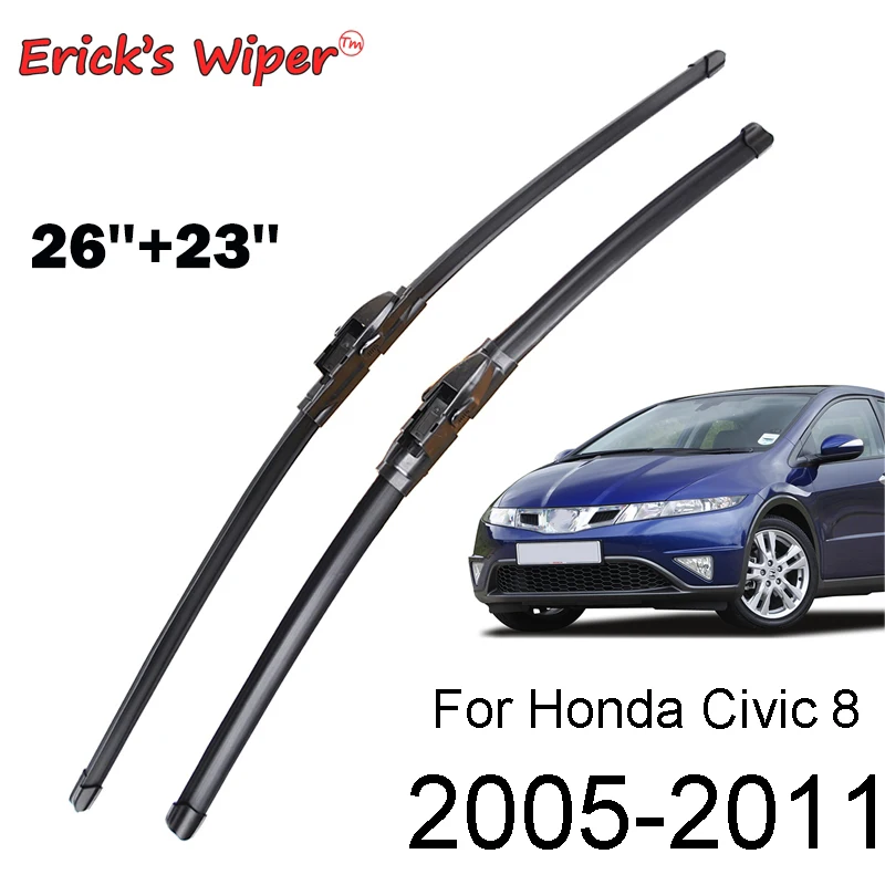 Передние стеклоочистители Erick для Honda Civic 8 Европейский хэтчбек лобовое стекло 26