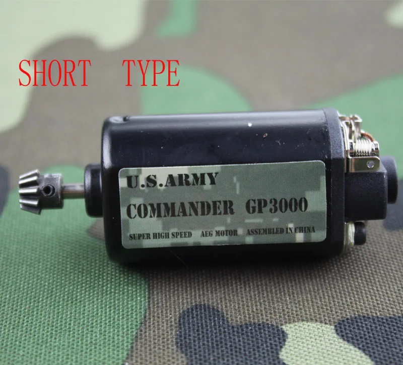 Короткий скоростной двигатель Commander GP3000 для Airsoft серии AK AEG бесплатная доставка|for