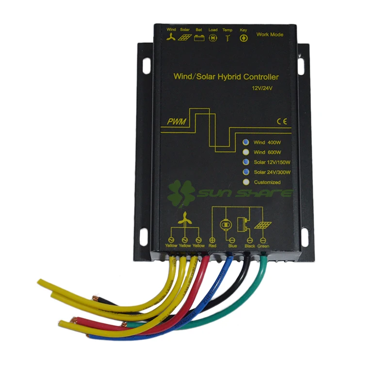 Лидер продаж watterproof MPPT Солнечный ветер гибридный контроллер для (400 Вт