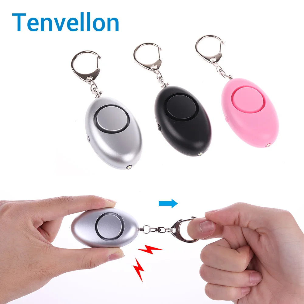 Tenvellon сигнализация для самообороны личная безопасность защита фонарик мини