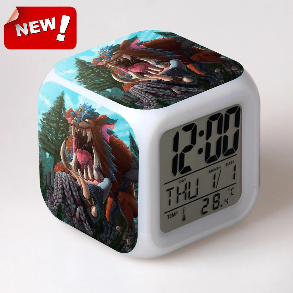 Фото Gnar for LOL Alarm Clock Led Light 7 Color Change Lcd Display Watch Klok Projection Square Reloj Despertador Digital Gnar for LOL Alarm Clock Led Light 7 Color Change Lcd Display Watch Klok Projection Square Reloj Despertador Digital