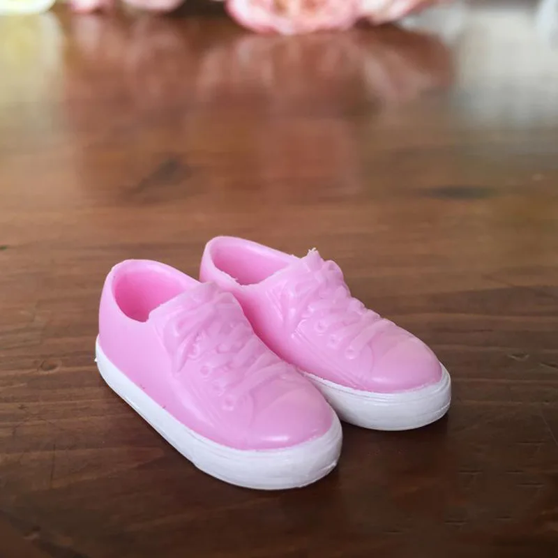 2 Модные 1:6 кроссовки для куклы Blythe, цветная кукольная обувь для кукла licca, обувь для куклы Momoko 1/6, аксессуары для кукол - Цвет: 2