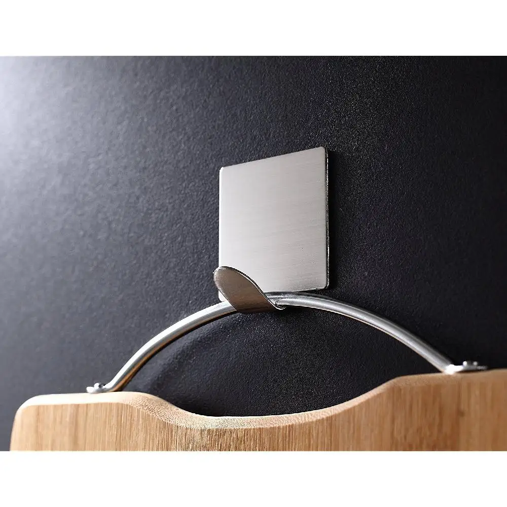 Adeing304 самоклеющиеся Крючки из нержавеющей стали вешалка для ключей органайзер