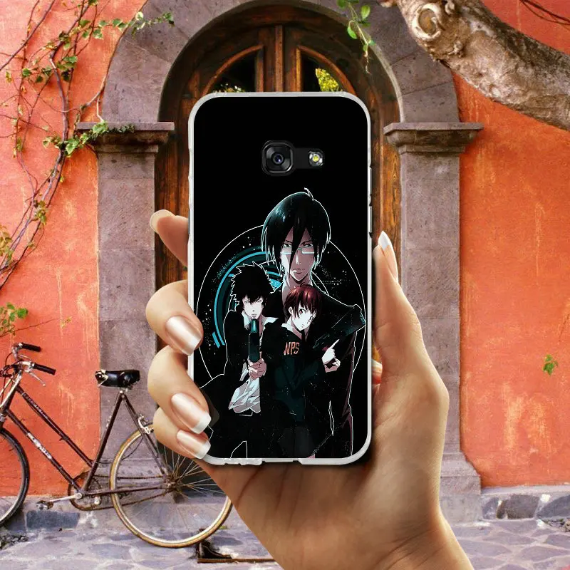 Чехлы для телефонов аниме Psycho Pass Прозрачный Силиконовый ТПУ Samsung Galaxy S2 S3 S4 S5 Mini S6 S7