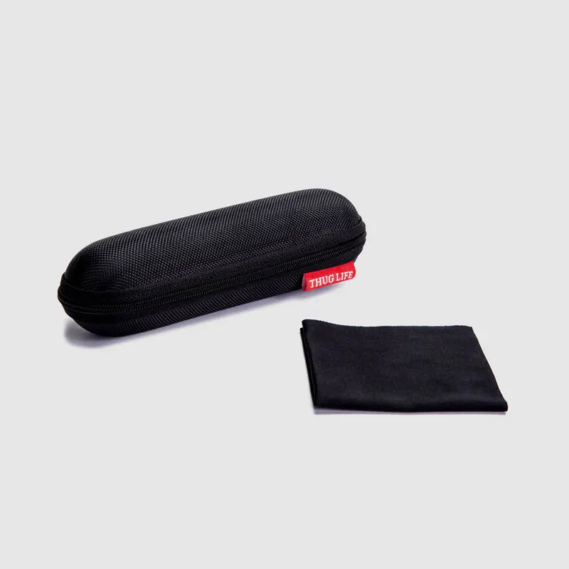 Thug Life футляр для солнцезащитных очков, футляр для очков из ткани Оксфорд, чехол для солнцезащитных очков, профессиональная коробка для очков для чтения