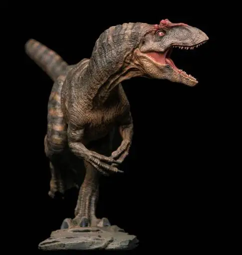 Allosaurus Dinosaur Коллекционная Фигурка старого бересеркера Рекс I-REX 1/35 Масштаб ПВХ долина гванги аллозавра динозавра детская модель игрушки с коробкой - Цвет: Allosaurus Dinosaur