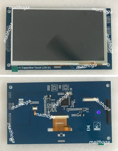 7 0 дюймов SPI LCD емкостный сенсорный модуль RA8875 контроллер GT911 Touch IC 800*480 интерфейс I2C