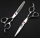Профессиональные 6-дюймовые и 3,5-дюймовые 440c 9cr13 филировочные горячие ножницы для стрижки парикмахерской набор ножниц для стрижки волос Парикмахерские ножницы