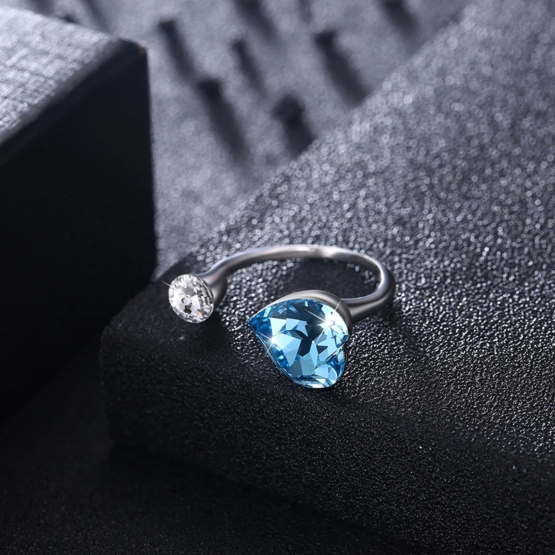 Серьги-подвески с кристаллами Swarovski розовое золото серебро 925 пробы | Украшения и