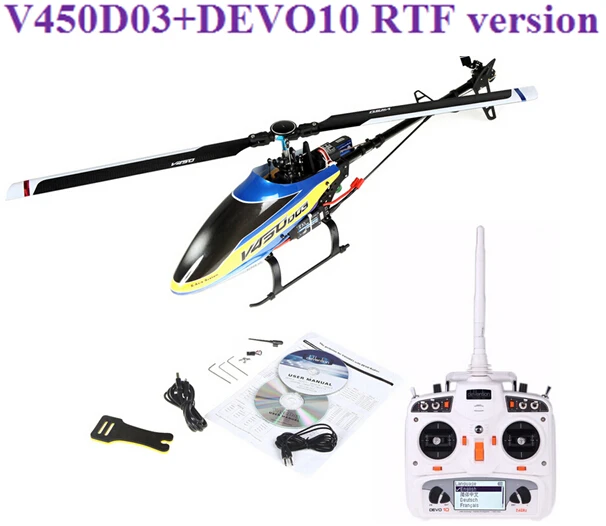 Walkera V450D03 6CH 450 RC вертолет без передатчика BNF и версия RTF|helicopter helicopter|helicopter floathelicopter