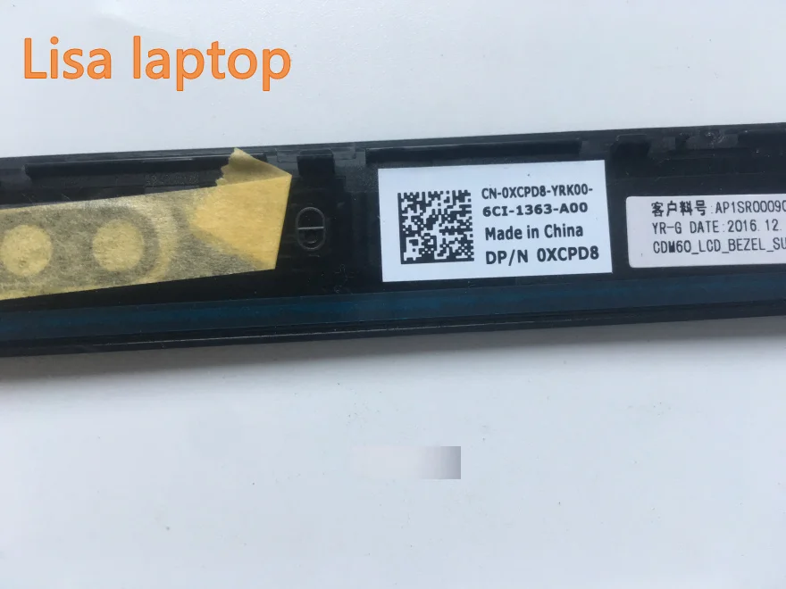 Genuine for Dell Latitude 5280 12.5&quot LCD Front Bezel Cover Xcpd8 0xcpd8 | Компьютеры и офис