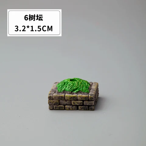 Миниатюры BAIUFOR: мини-цветочная кровать, огненный гидрант, уличный фонарь