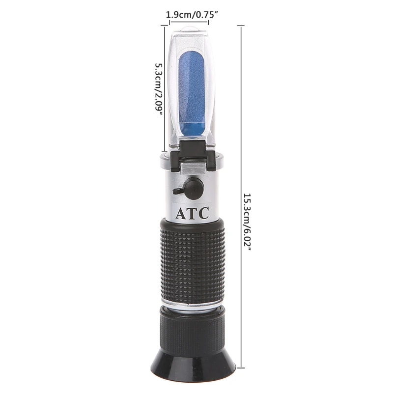 Auto car Handheld Antifreeze Liquid Coolant tester Battery Refractometer tool |