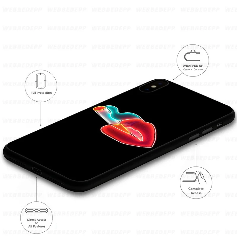 WEBBEDEPP сигарета арт мягкий чехол для Huawei Mate Honor 20 6A 7A 7C 7X 8 9 9X 10 View Lite Pro 30 |