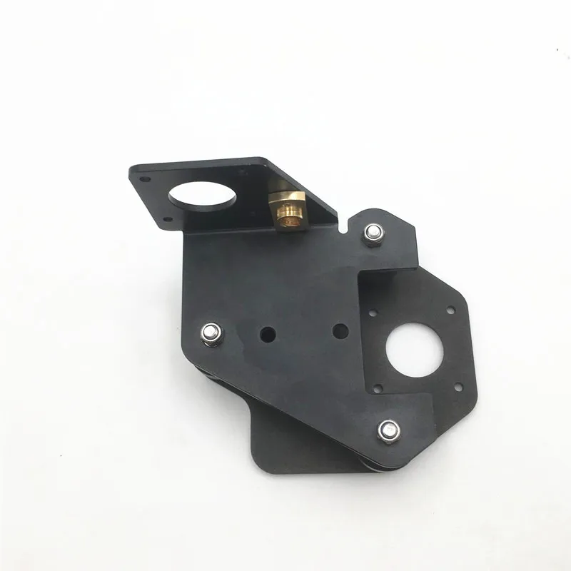 CR-10 S4/S5 X осевой кронштейн для крепления двигателя вправо/влево X-axis передняя/задняя пластина для крепления двигателя с колесами Tnut для деталей 3D принтера