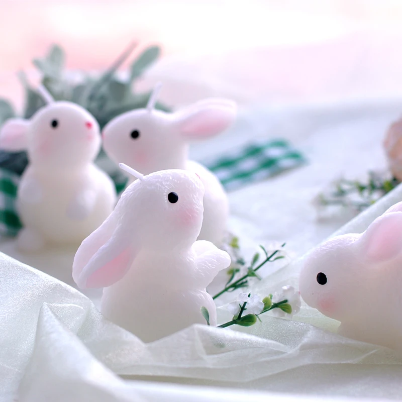 Children's Birthday Party Supplies creative birthday candles smokeless candle gifts bunny zodiac |