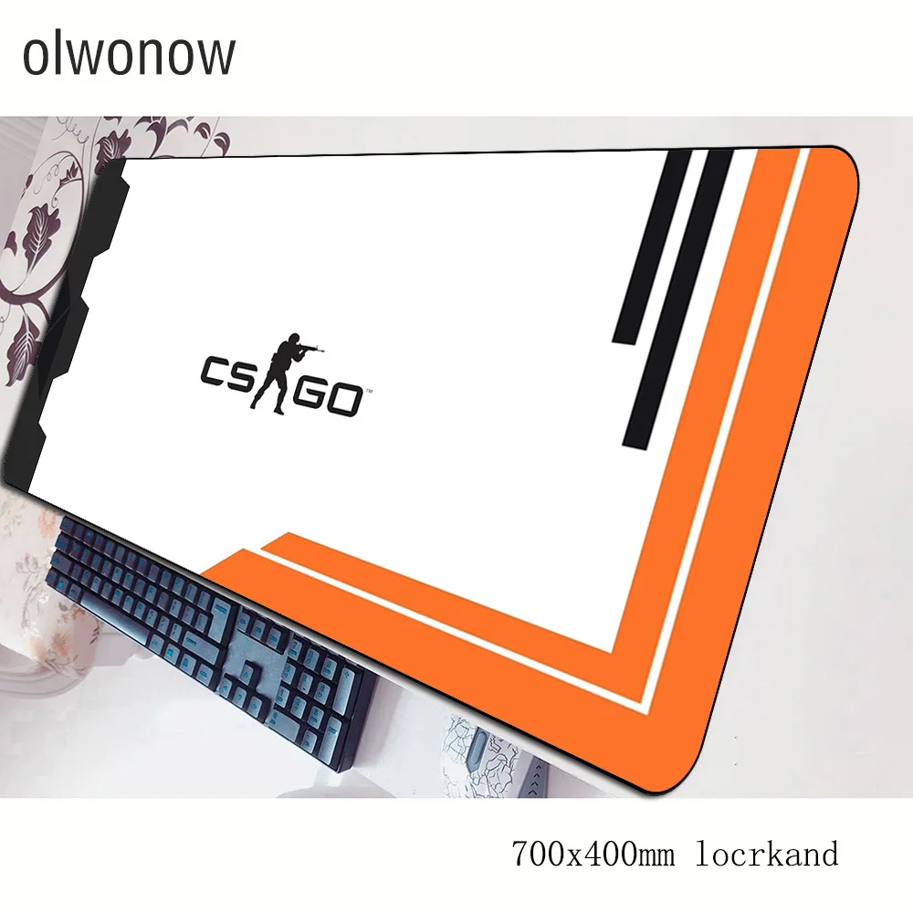 Cs go коврик для мыши 700x400x3 мм игровой большой геймер популярный компьютерный стол
